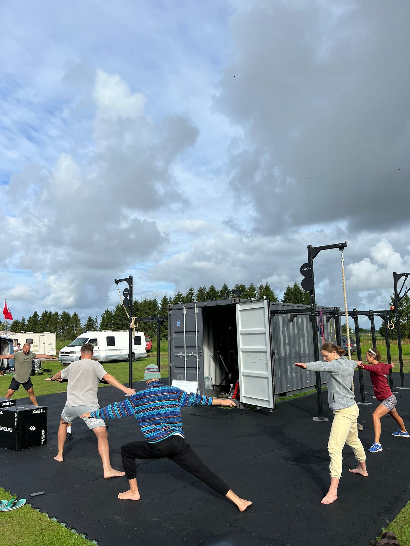 CrossFit treniruotė 313 Cable Park, Palanga